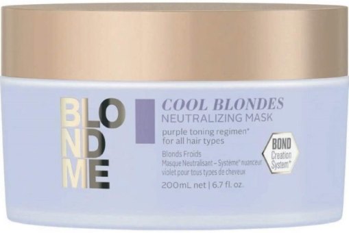 BM Cool Bl Neutralizing Maske 200 ml BlondME Cool Blondes 