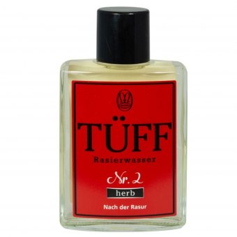 Tüff Nach der Rasur, herb, 100 ml rot | Flasche