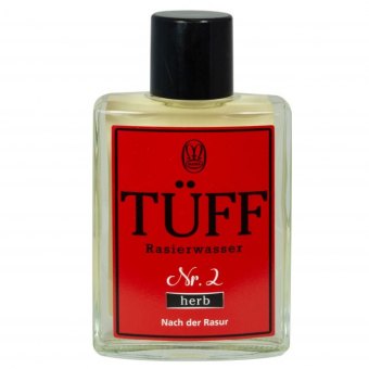 Tüff 2 Nach der Rasur (rot), 100 ml (10er-Karton) rot | Karton