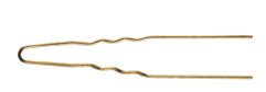 Haarnadeln dick 50er Btl 75x1,10mm gold Curler pins thick, 75 x 1,20 mm gold (bag of 50) 