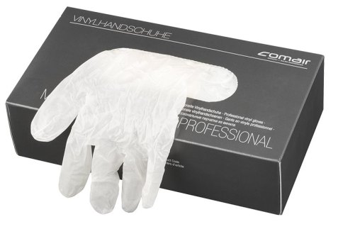VH groß puderfrei 100er Box Vinyl Handschuhe Vinyl gloves, large, powde-free, box of 100ite, 100 pcs. groß | ungepudert