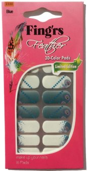 Feather Pads blue