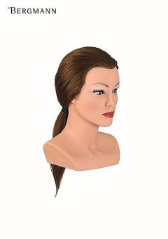Bergmann Übungskopf Lady medium 40-45cm mittelblond Echthaar 