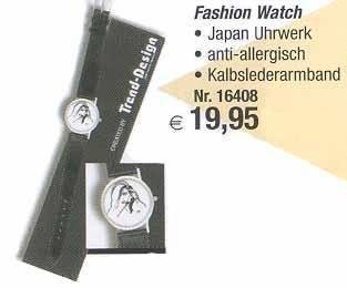 Fashion Watch Armbanduhr 
