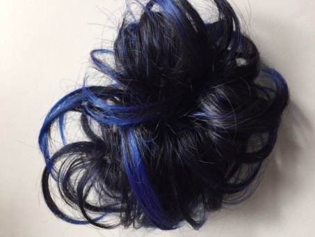 Fashionring Kerstin blau schwarz blau/schwarz gesträhnt