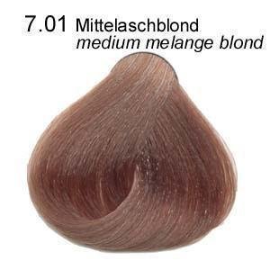 Colorpure HF 7.01 mittelblond matt 100ml Haarfarbe Colorpure hair dye 7.01 100 ml medium ash blond 7.01 mittelaschblond