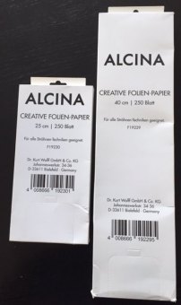 Creative Folienpapier, 250 Stück 