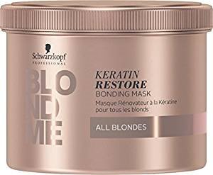 BM All Blondes Maske 500ml BlondME Keratin Restore Bondi 