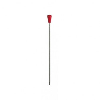 Comair Metallstecker m. Plastikkopf 50er Btl 85mm rot Metal pin with plastic head 50 pcs bag 80 mm 