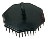 Kopfmassagebürste sz Shampoo brush, black 