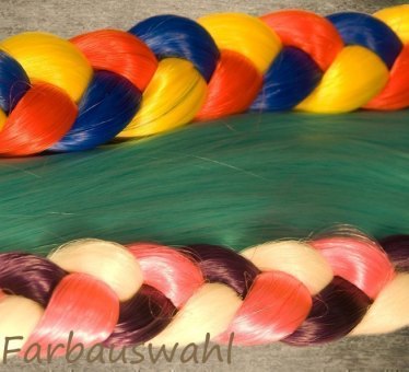 Indian Braid Color loses Kunsthaar 85g (ca. 60cm) 