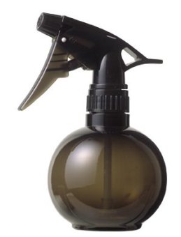 Sprühflasche klein rauchgrau 300ml Wassersprühflasche Spray bottle "Salon", 300 ml, smoke-grey grau