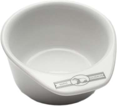 Rasiertopf rund Porzellan Rasierschale mit kl. Henkel aus Porzellan Seife optional 