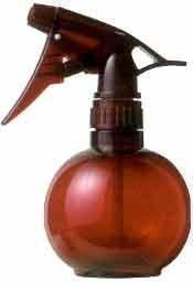 Sprühflasche klein rot 300ml Wassersprühflasche Spray bottle "Salon", 300 ml, red rot