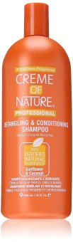 Creame of Nature Shampoo 946 ml fot finr limp hair 