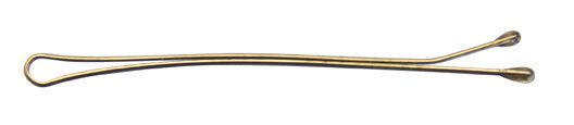 Haarklemmen Klassik 500St. 59mm gold Hair clips "Klassik", 7 cm gold (box of 500) 