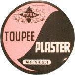 Toupetpflaster 2,5 cm 25 mm | Rolle