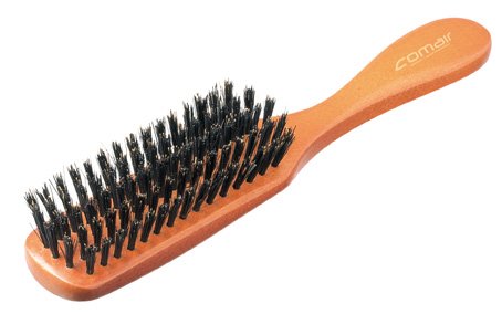 Comair Bürste Palisander Wildschweinb- 5-rh Palisanderoptik Comair brush wooden 5 rows pure boar 