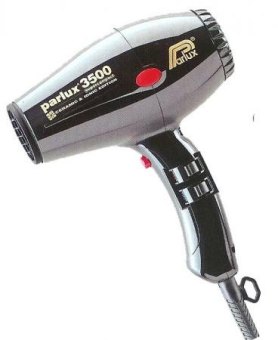 Parlux HT 3500 schwarz Ceramic & Ionic Supercompact Haartrockner 