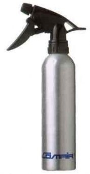 Sprühflasche Aluminium 260ml Wassersprühflasche Spray bottle aluminium 260 ml, silver 