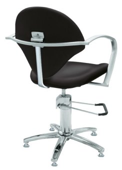 BS Paris B sz bewegl.Rückenlehne new Fb. 32 Styling chair "Paris B", moveable back rest, black 