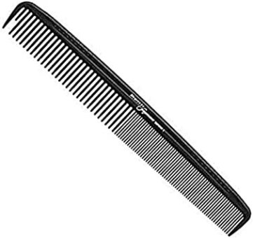 C4 anthrazit Haarschneidekamm 7" Carbon Kamm C4 anthracite carbon hair cutting comb 7" 