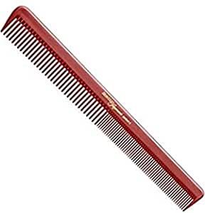 C6 rot Haarschneidekamm 7" Carbon Kamm C6 red carbon haircutting comb 7" 