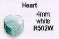 R502W Herz weißgoldfarben n.-frei 