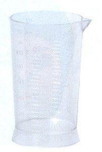 Messbecher 100ml transp. Measure cup, 100 ml, transparent 