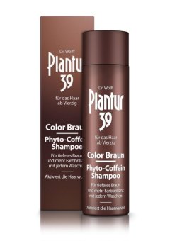 Plantur 39 Color Braun Phyto-Coffein-Shampoo, 250 ml 