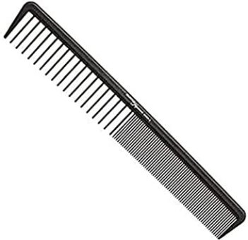C8 anthrazit Haarschneidekamm 7,5" Carbon Kamm C8 anthracite carbon hair cutting comb 7 1/2" 