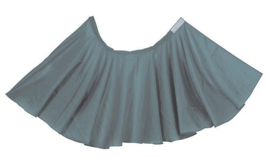 Frisierumhang Crash grau kurz 85x85cm Styling cape "Crash", nylon, grey, 85 x 85 cm 